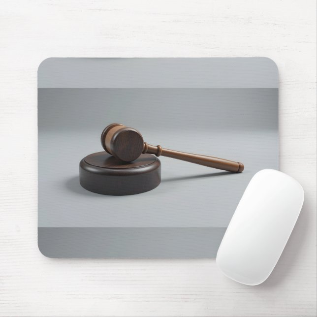 Gavel och block musmatta (Med mus)