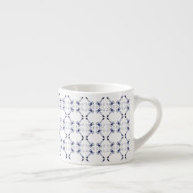 Gavels Navy och White-advokaten Expresso Mugg & Ko