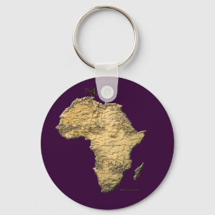 Gåvgift för den gamla World Map Designer Nyckelring