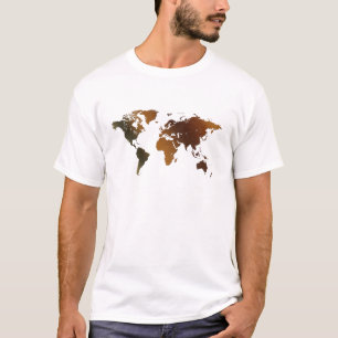 Gåvgift för den gamla World Map Designer Tröja