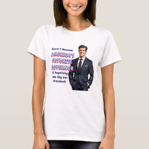 Gavin C Newsom Amerikansk favoritguvernör T Shirt
