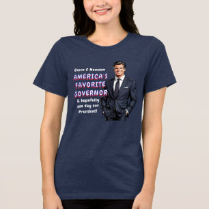 Gavin C Newsom Amerikansk favoritguvernör T Shirt