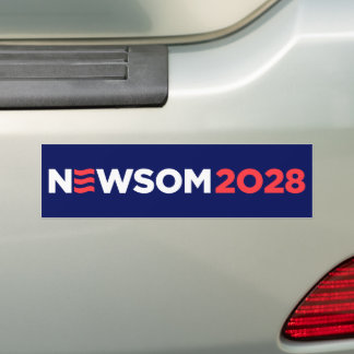 Gavin Newsom 2028 Bildekal
