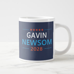 Gavin Newsom 2028 Jumbo Mugg