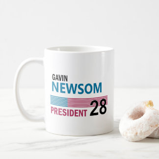 Gavin Newsom 2028 Kaffemugg