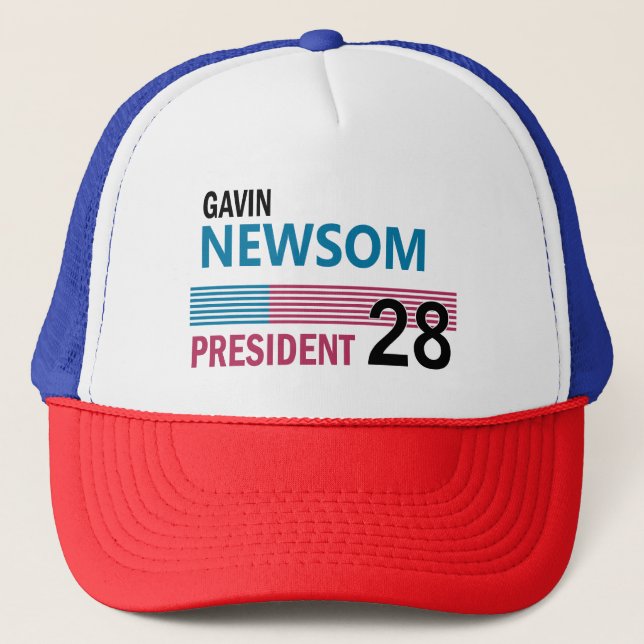 Gavin Newsom 2028 Keps (Framsida)
