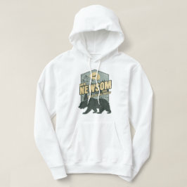 Gavin Newsom 2028 Motstå Skydda Försvara Hoodie