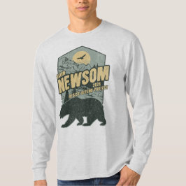 Gavin Newsom 2028 Motstå Skydda Försvara T Shirt