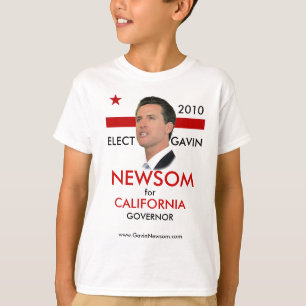 Gavin Newsom barnutslagsplats 2010 Tee