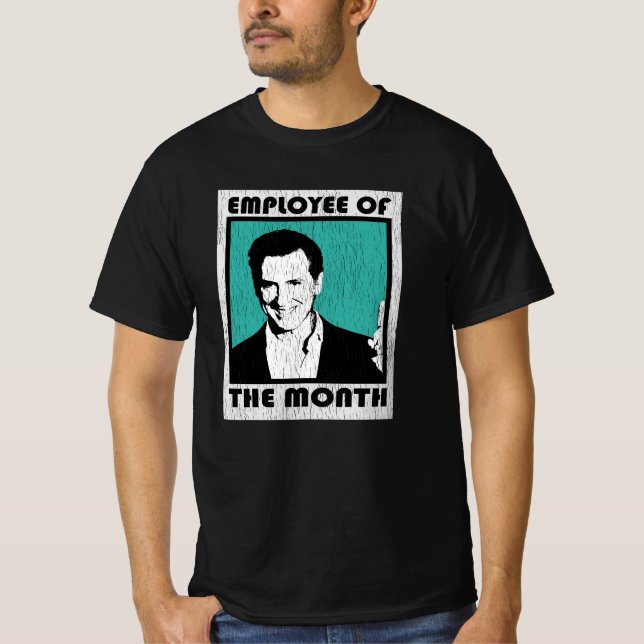 Gavin Newsom Employee of the Month T Shirt (Framsida)