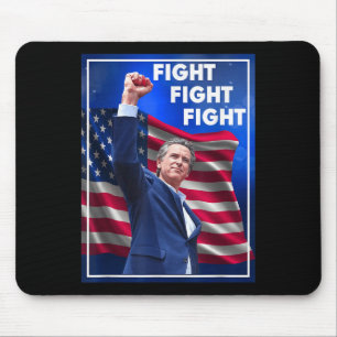 Gavin Newsom Fight Fight Fight, Rolig Sarcastic Ga Musmatta