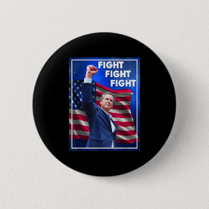 Gavin Newsom Fight Fight Fight, Rolig Sarksastisk Knapp