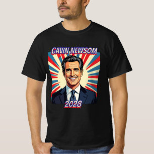 Gavin Newsom för president 2028 T Shirt