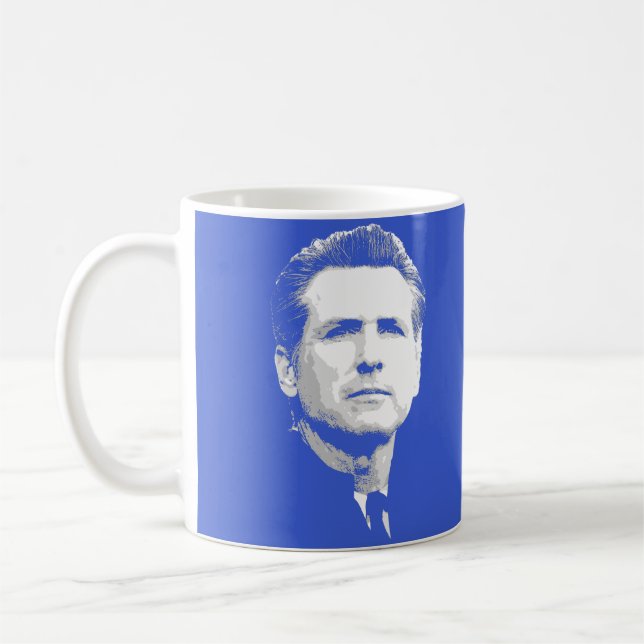 Gavin Newsom Kaffemugg (Vänster)