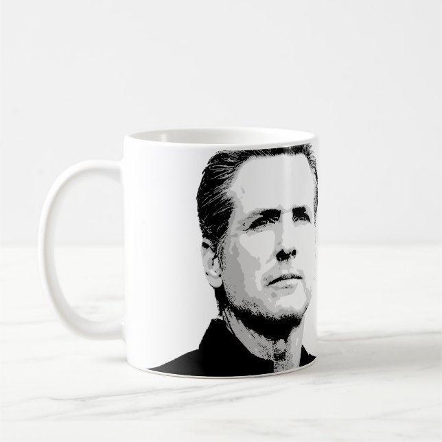 Gavin Newsom Kaffemugg (Vänster)