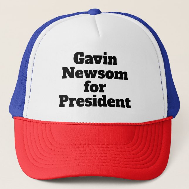 Gavin Newsom som president Keps (Framsida)