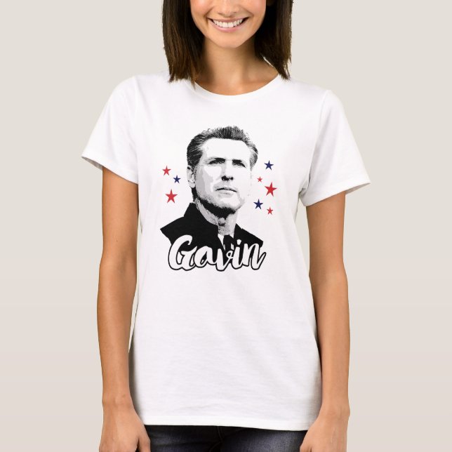 Gavin Newsom T Shirt (Framsida)