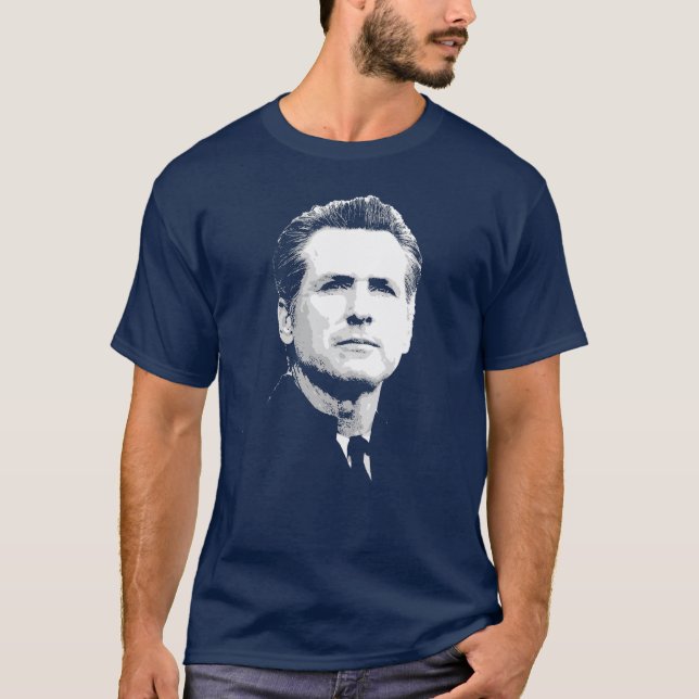 Gavin Newsom T Shirt (Framsida)