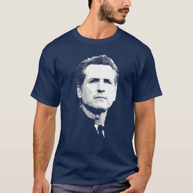 Gavin Newsom T Shirt (Framsida)