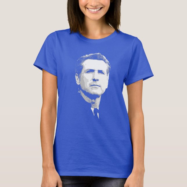 Gavin Newsom T Shirt (Framsida)