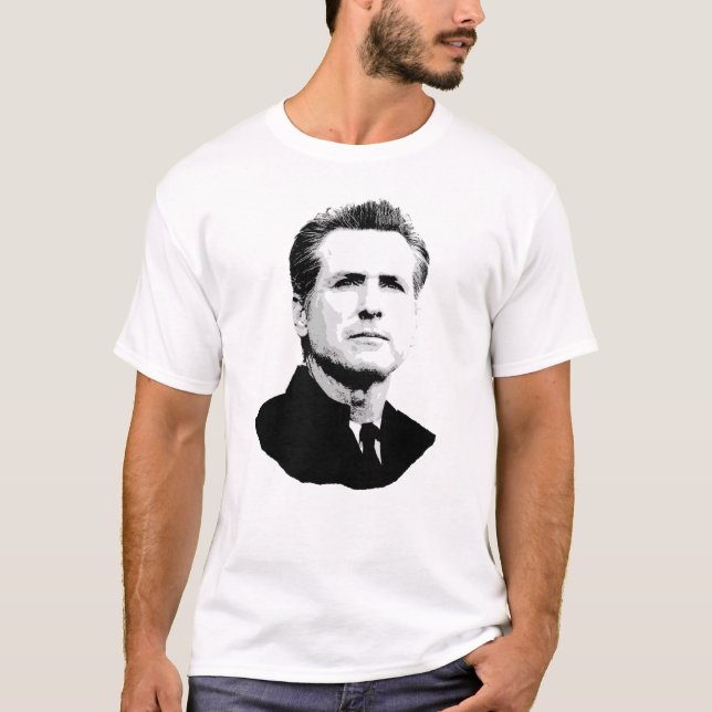 Gavin Newsom T Shirt (Framsida)