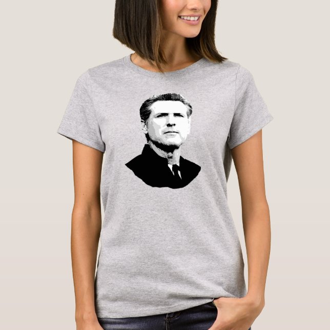 Gavin Newsom T Shirt (Framsida)