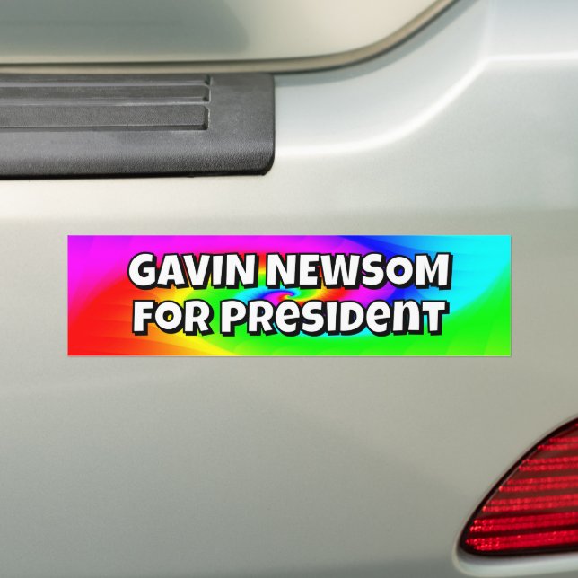 Gavin Newsom till talman Bildekal (På Bil)