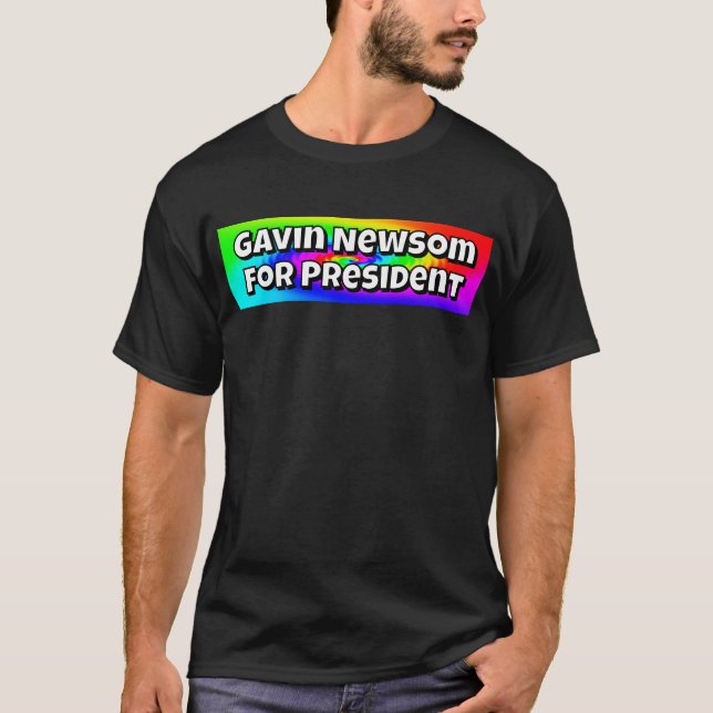 Gavin Newsom till talman T Shirt (Framsida)