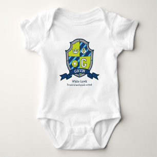 Gavin-pojkar G namn och knivsköld T Shirt