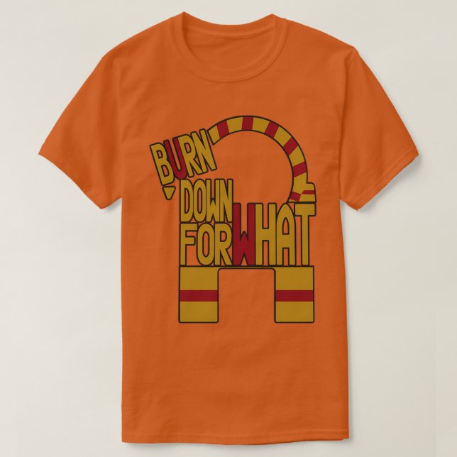 Gavle Goat Burn för vad T Shirt (Design framsida)