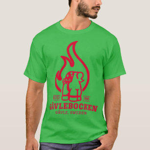 Gavle Goat on Fire (Svenska Gavlebocken) T Shirt