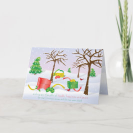 Gåvor av jul helgkort