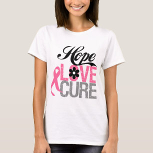 Gåvor för BOT för bröstcancerHOPPKÄRLEK Tee Shirt