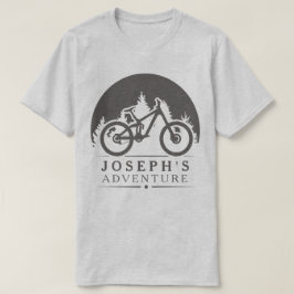 Gåvor för cyklistpersonlig t shirt