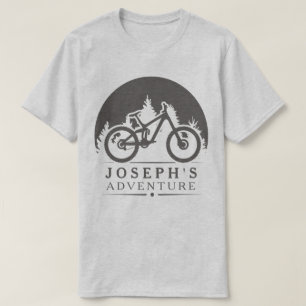 Gåvor för cyklistpersonlig t shirt