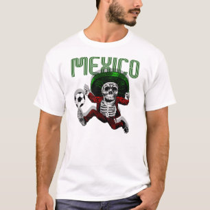 Gåvor för död för det okända för Mexico fotb Tee Shirt