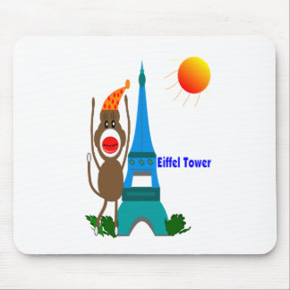 Gåvor för Eiffel tornsock monkey Musmatta