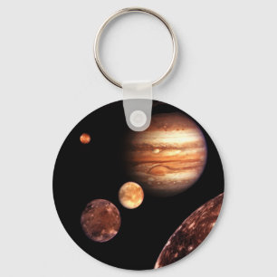 Gåvor för för Jupiter Galilean måneutrymme & Nyckelring