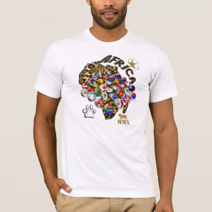 Gåvor för futbol för stil för Safari för Tee Shirt