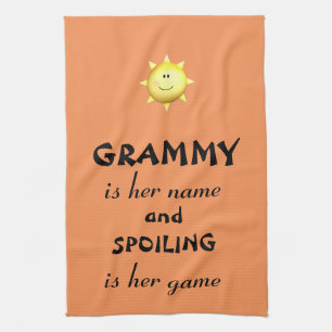Gåvor för Grammy kökshanddukmormor Kökshandduk