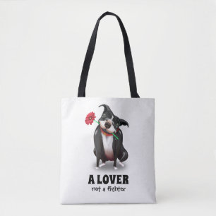 Gåvor för hund älskare för groptjurtote bags tygkasse
