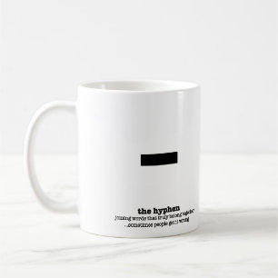 Gåvor för interpunktionsgrammatikmugg för engel kaffemugg