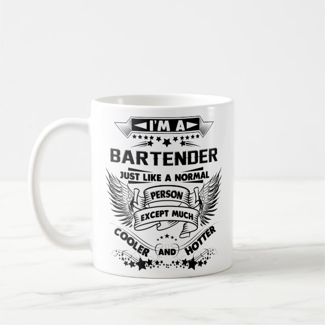 Gåvor för kaffe koppar för Bartendermugg (Vänster)