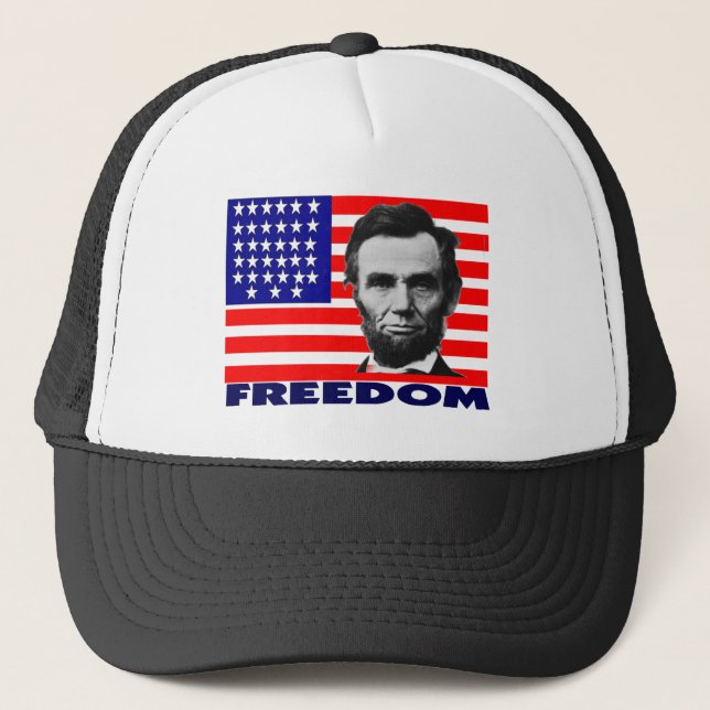 Gåvor för konst för Abe Lincoln "frihets" Keps (Framsida)