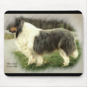 Gåvor för konst för blåttMerle grova Collie Musmatta