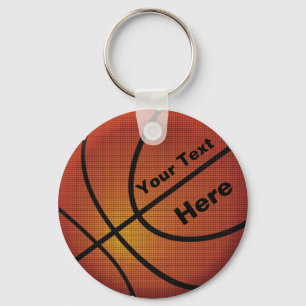Gåvor för lagledarebasket Keychains personifiera Nyckelring