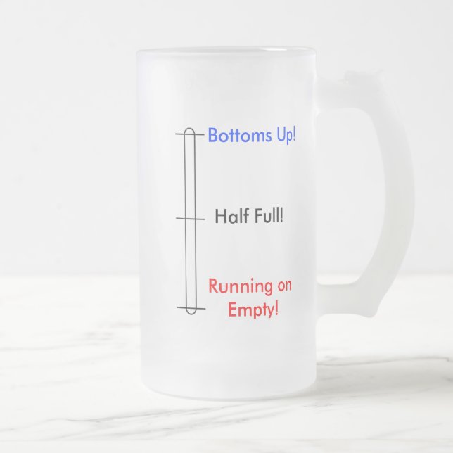 Gåvor för marskalkar för ölexponeringsglas… unika frostat ölglas (Höger)