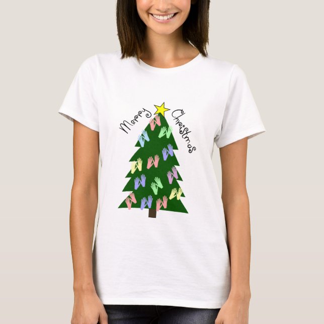 Gåvor för massageterapiGOD JUL T Shirt (Framsida)