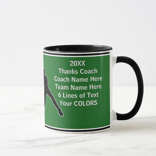 Gåvor för personligbrottninglagledaren, TEXT, Mugg (Höger)