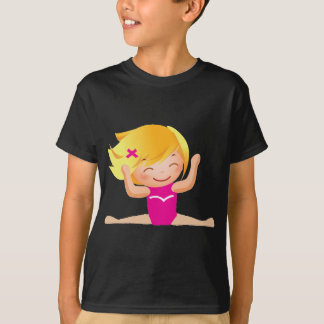 Gåvor för personliggymnastikflicka tee shirt